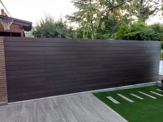 Tarima composite exterior suelo/valla