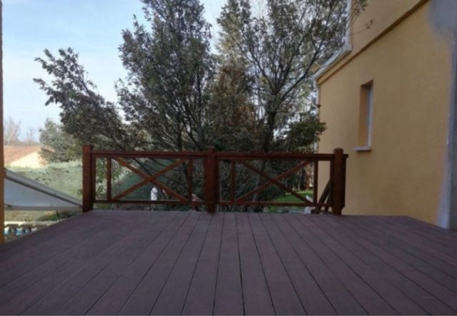 Tarima composite exterior suelo/valla