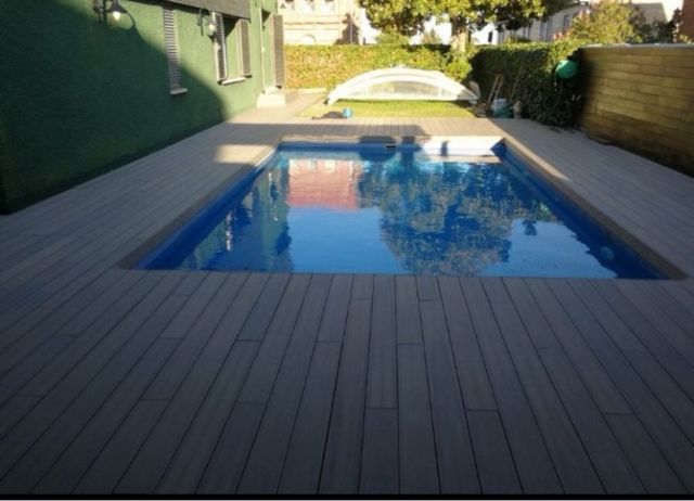 Tarima composite exterior suelo/valla