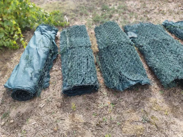 Valla 40m con postes, 2m de altura