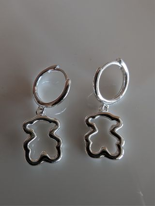 Pendientes Tous Aro Oso Plata