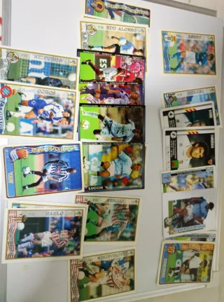 Lote cromos fútbol MundiCromo