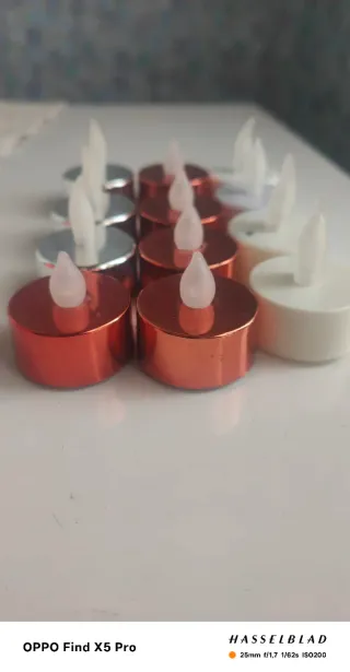 Set 12 candeline decorative