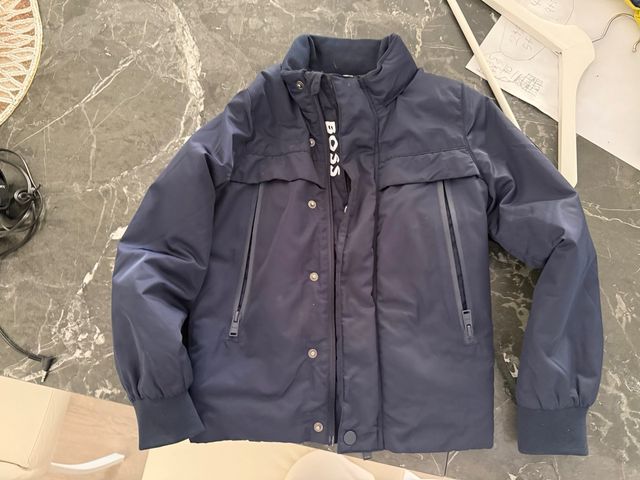 Chaqueta Boss niño azul