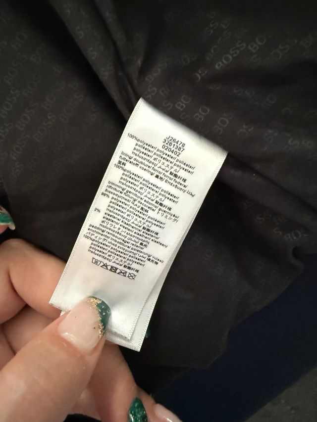 Chaqueta Boss niño azul