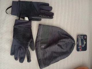 Gorro y Guantes Kipsta Grises