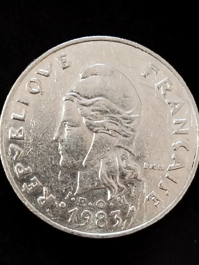 Moneta 20 Francos Nuova Caledonia