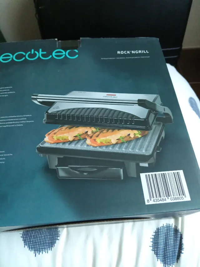 Parrilla Eléctrica Cecotec Rock'nGrill