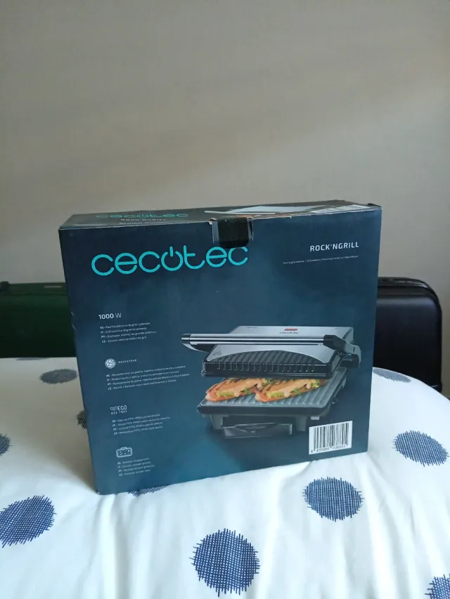 Parrilla Eléctrica Cecotec Rock'nGrill