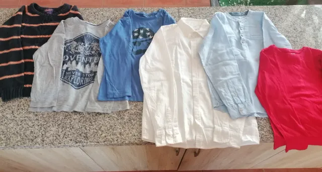 Lote Ropa Niño 6-7 Años Talla 8