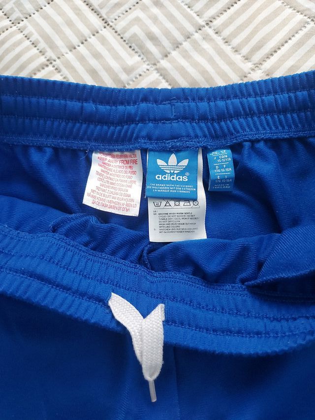 Pantalón de chándal Adidas azul, original