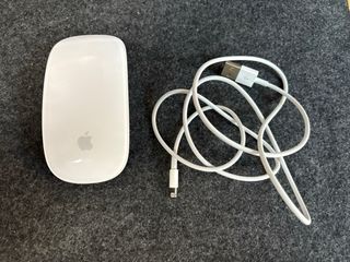 Apple Magic Mouse + cable + adaptador