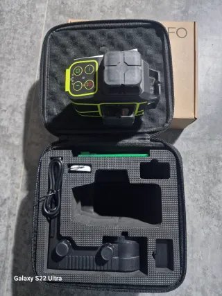 Nivel Láser Metrica 3D Action Verde