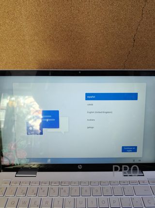 Ordenador portátil convertible HP