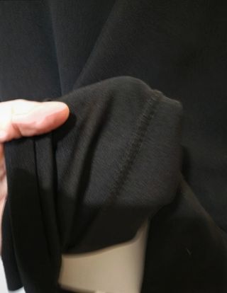 Mini abito ampio nero taglia XL