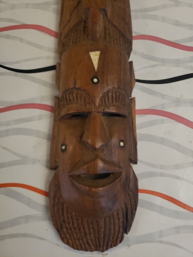 Máscara Africana Artesanal Madera