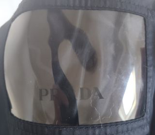 Sacca porta abiti Prada nera