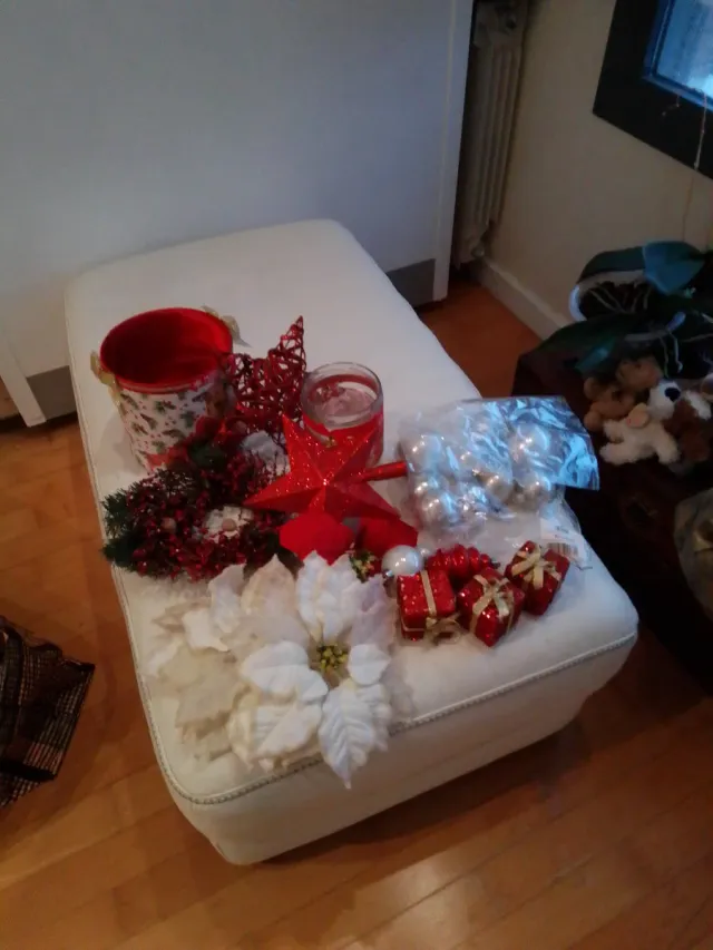 Lote Navidad Rojo y Blanco