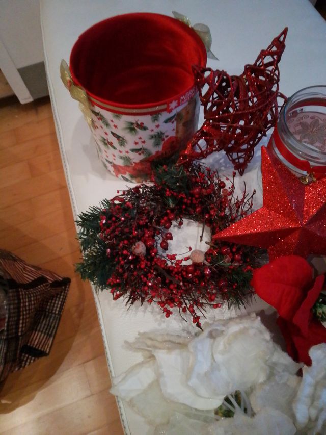 Lote Navidad Rojo y Blanco