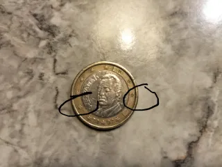 Moneta 1 Euro Errore Conio