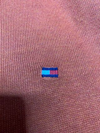 Maglione Girocollo Tommy Hilfiger Arancione Rugine