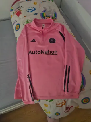 Sudadera Adidas Rosa Media Cremallera