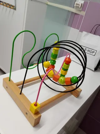 Juego de Cuentas de Madera