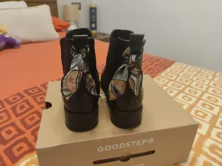 Botines Chelsea Goodstep Negro Talla 38