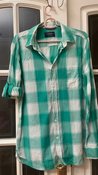 Camisa cuadros Pull&Bear M.