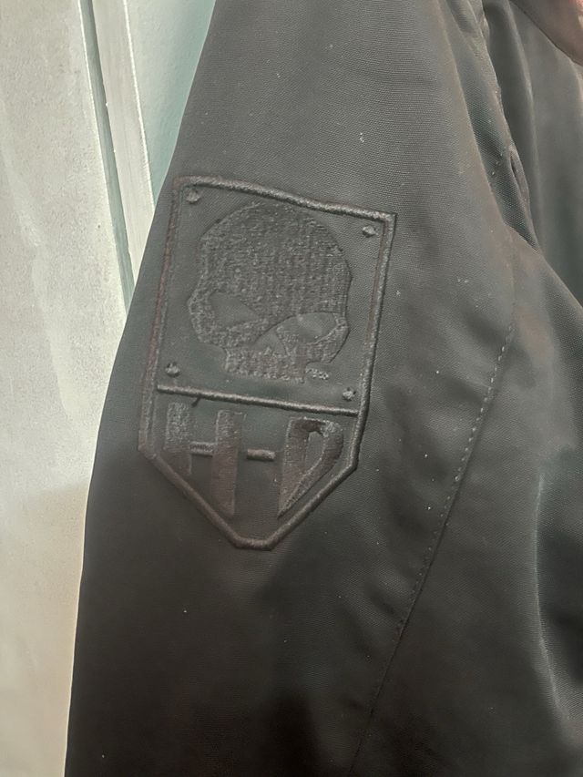 Chaqueta Harley Davidson Negra con Capucha