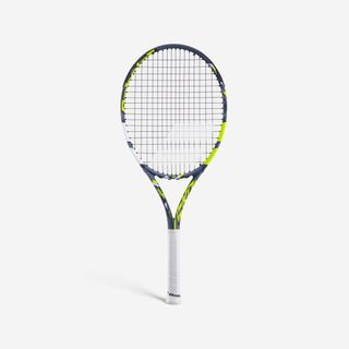 Raqueta de tenis Niño - Aero Jr 26 gris amarillo