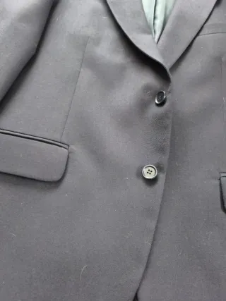 Chaqueta de traje azul marino