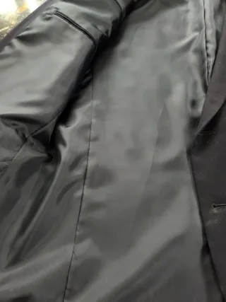 Chaqueta de traje azul marino