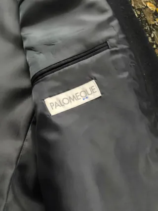 Chaqueta de traje azul marino