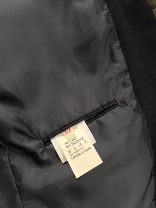 Chaqueta de traje azul marino