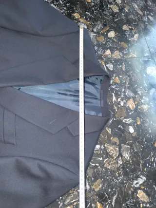 Chaqueta de traje azul marino