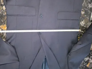 Chaqueta de traje azul marino