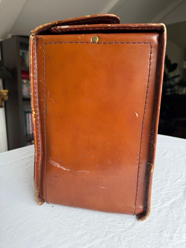 Maleta Vintage Cuero Iberia