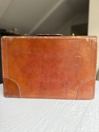 Maleta Vintage Cuero Iberia