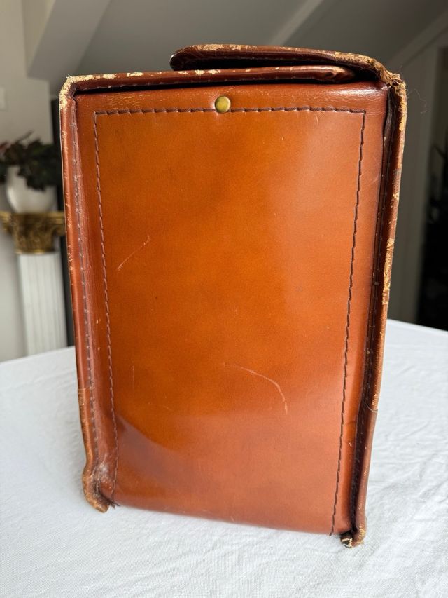 Maleta Vintage Cuero Iberia