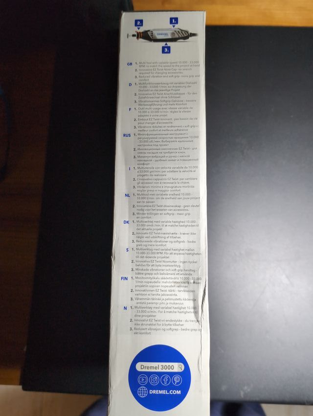Dremel 3000 Multi-Tool con Velocidad Variable