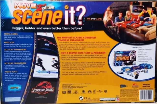 Movie Scene It? 2nd Edition Juego DVD Castellano