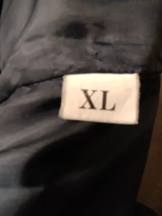 Chaleco acolchado hombre negro