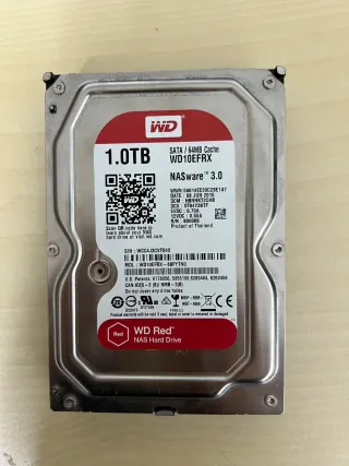 Disco Duro WD 1TB NASware 3.0
