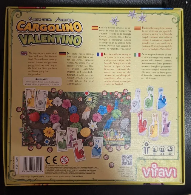 Juego de mesa Cargolino Valentino