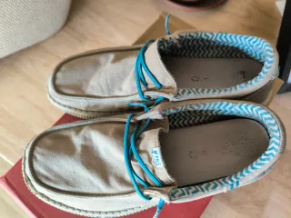 Zapatos Pitas Hombre Talla 40 Beige