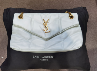 Bolso YSL Cloud pequeño blanco