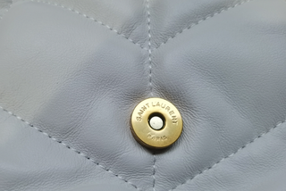 Bolso YSL Cloud pequeño blanco