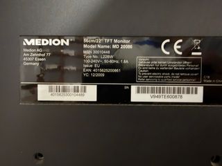 Monitor Medion MD 20086 22”