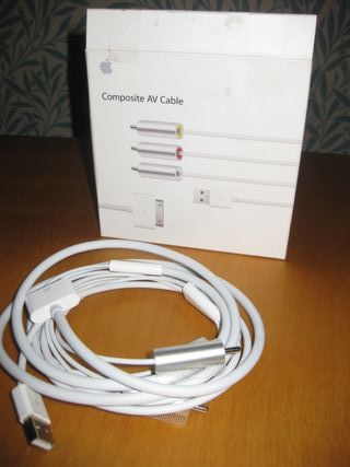 Cable AV Compuesto Apple iPod